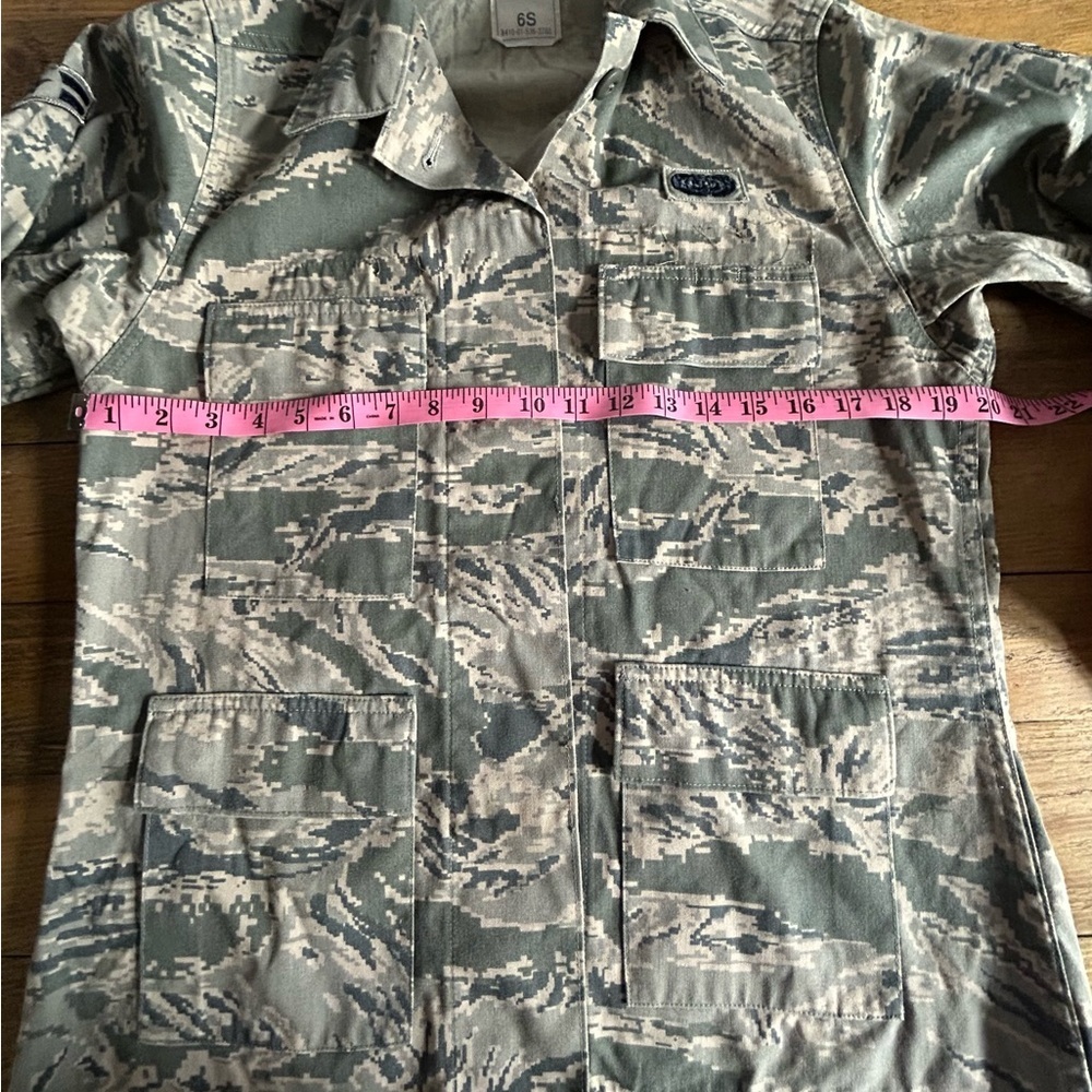 💖5 for $50💖USA AIR FORCE Camouflage Utility Jacket Desert Camo Best fit for Med - Picture 4 of 9